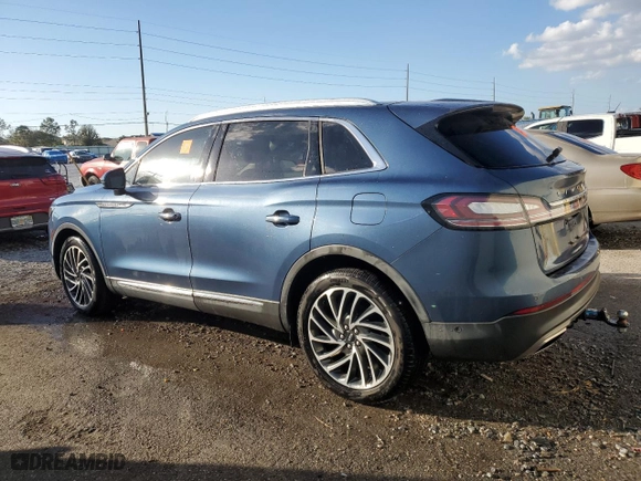 2019 Lincoln Nautilus Reserve with VIN 2LMPJ6LP6KBL36275, listed as a Copart auction lot 44921115 with 0 mi miles and Non Repairable. Bid and sale history available at carsss.com. Image 2.