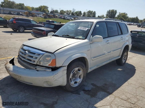 2005 Suzuki XL-7 LX with VIN JS3TX92VX54100730, listed as a Copart auction lot 74913534 with 91,838 mi miles and Salvage Title. Bid and sale history available at carsss.com. Image 1.