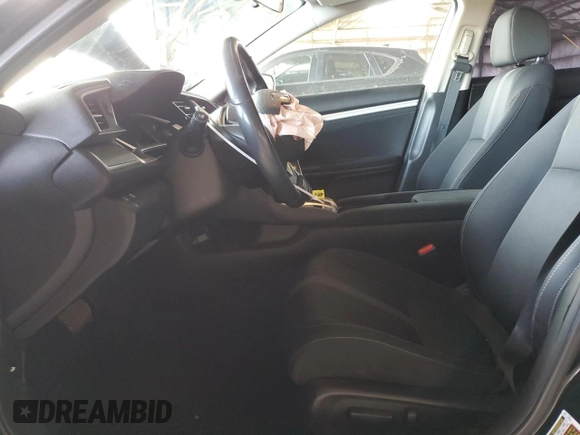 2019 Honda Civic Sedan EX with VIN 19XFC1F31KE207886, listed as a Copart auction lot 51602615 with 56,118 mi miles and Salvage Title. Bid and sale history available at carsss.com. Image 7.