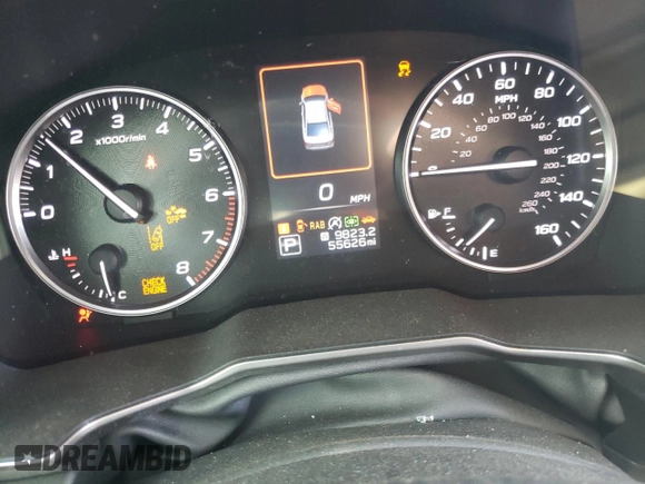 2022 Subaru Legacy Limited XT with VIN 4S3BWGN60N3013432, listed as a Copart auction lot 61594985 with 55,626 mi miles and Salvage title. Bid and sale history available at DreamBid. Image 9.