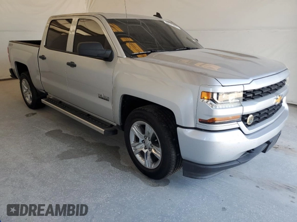 2018 Chevrolet Silverado 1500 Custom with VIN 3GCPCPEH8JG358442, listed as a Copart auction lot 73434164 with 150,818 mi miles and Clean Title. Bid and sale history available at DreamBid. Image 4.