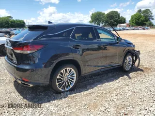 2021 Lexus RX 350 with VIN 2T2JZMAA7MC198902, listed as a Copart auction lot 59238005 with 44,127 mi miles and Salvage title. Bid and sale history available at DreamBid. Image 3.