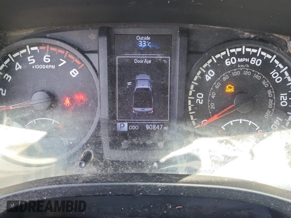 2019 Toyota Tacoma SR with VIN 5TFRX5GN1KX143485, listed as a IAAI auction lot 42763045 with 90,847 mi miles and . Bid and sale history available at DreamBid. Image 18.