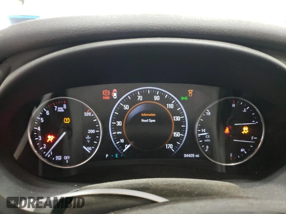 2017 Buick LaCrosse Essence with VIN 1G4ZP5SS6HU200962, listed as a Copart auction lot 49028795 with 94,409 mi miles and Salvage Title. Bid and sale history available at carsss.com. Image 9.