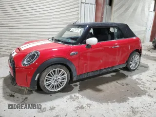 2024 MINI Convertible Cooper S with VIN WMW43DL06R3S17556, listed as a Copart auction lot 88520075 with 10,529 mi miles and Salvage Title. Bid and sale history available at carsss.com. Image 1.