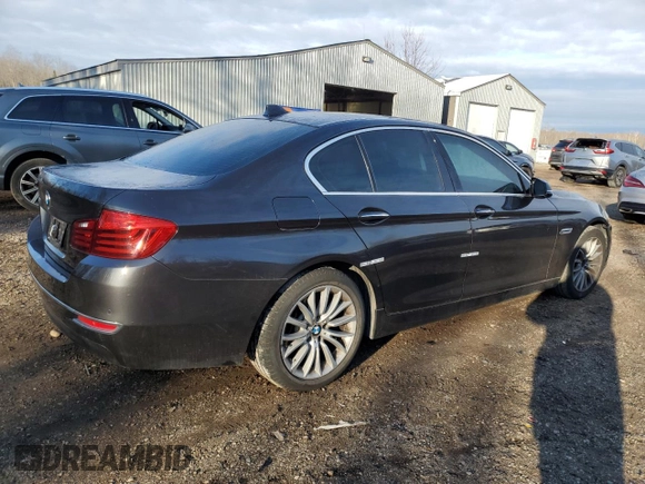 2015 BMW 5 Series 528i xDrive with VIN WBA5A7C51FG142972, listed as a Copart auction lot 80717684 with 171,030 mi miles and Clean Title. Bid and sale history available at carsss.com. Image 3.