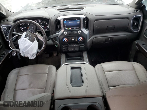 2022 GMC Sierra 1500 SLT with VIN 3GTU9DED8NG157157, listed as a Copart auction lot 48980055 with 94,065 mi miles and Salvage Title. Bid and sale history available at DreamBid. Image 8.
