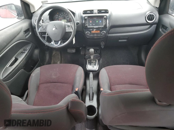 2020 Mitsubishi Mirage G4 SE with VIN ML32F4FJ1LHF09881, listed as a Copart auction lot 46986585 with 70,113 mi miles and Salvage Title. Bid and sale history available at carsss.com. Image 8.