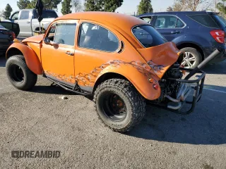 1971 Volkswagen Beetle with VIN 1112121729, listed as a Copart auction lot 88161105 with 16,992 mi miles and Salvage Title. Bid and sale history available at DreamBid. Image 2.