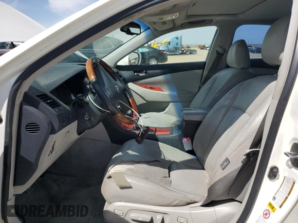 2007 Lexus ES 350 with VIN JTHBJ46G872011052, listed as a Copart auction lot 52993515 with 228,760 mi miles and Salvage Title. Bid and sale history available at carsss.com. Image 7.
