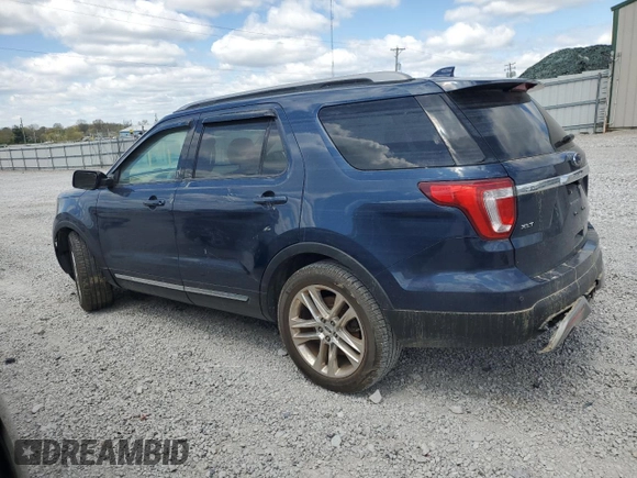 2017 Ford Explorer XLT with VIN 1FM5K8D87HGA74576, listed as a Copart auction lot 52986425 with Not Provided miles and Salvage Title. Bid and sale history available at DreamBid. Image 2.