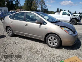 2007 Toyota Prius with VIN JTDKB20U177584962, listed as a Copart auction lot 54745635 with 136,287 mi miles and Salvage Title. Bid and sale history available at DreamBid. Image 4.