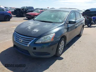 2014 Nissan Sentra SV with VIN 3N1AB7AP5EL678453, listed as a IAAI auction lot 42562818 with 152,563 mi miles and . Bid and sale history available at DreamBid. Image 2.