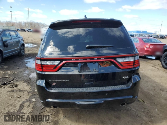 2024 Dodge Durango R/T Plus with VIN 1C4SDJCT4RC174173, listed as a Copart auction lot 50713295 with Not Provided miles and Clean Title. Bid and sale history available at DreamBid. Image 6.