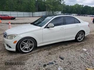 2009 Mercedes-Benz C 300 Sport with VIN WDDGF54X79R064231, listed as a Copart auction lot 58400805 with 90,789 mi miles and Salvage title. Bid and sale history available at DreamBid. Image 1.