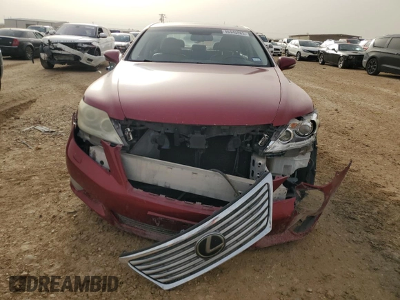 2011 Lexus LS 460 L with VIN JTHGL5EF5B5042720, listed as a Copart auction lot 46445965 with 154,801 mi miles and Salvage Title. Bid and sale history available at DreamBid. Image 5.