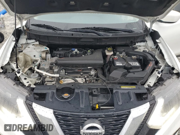 2017 Nissan Rogue SV with VIN KNMAT2MT6HP545408, listed as a Copart auction lot 43264485 with 115,208 mi miles and Salvage Title. Bid and sale history available at carsss.com. Image 12.