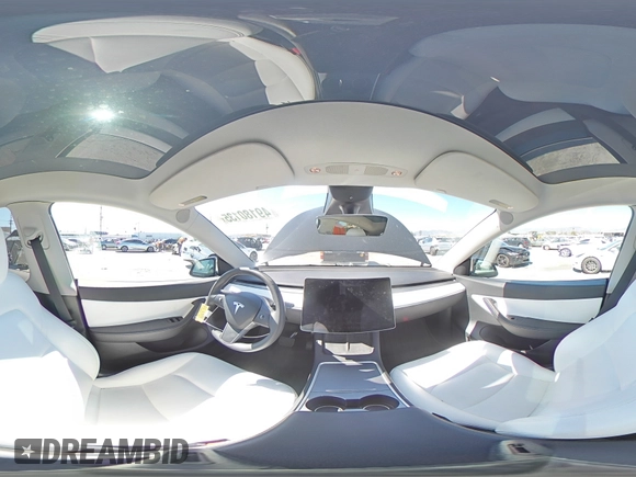 2022 Tesla Model Y Long Range z VIN 7SAYGDEE2NF442073, wystawiony jako Copart lot #49180135 z przebiegiem 34 742 mil mil oraz Szkoda całkowita • Salvage title. Historia ofert i sprzedaży dostępna na DreamBid. Obrazek 14.