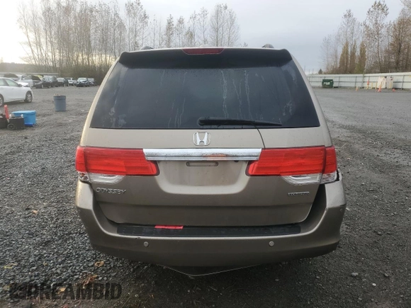 2009 Honda Odyssey Touring with VIN 5FNRL38859B502561, listed as a Copart auction lot 78481464 with 118,824 mi miles and Salvage Title. Bid and sale history available at carsss.com. Image 6.