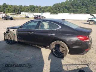 2019 Genesis G70 2.0T Advanced with VIN KMTG34LA8KU024903, listed as a Copart auction lot 68116404 with 45,004 mi miles and Salvage Title. Bid and sale history available at carsss.com. Image 2.