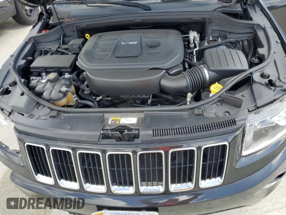 2016 Jeep Grand Cherokee Laredo with VIN 1C4RJFAG4GC343521, listed as a Copart auction lot 64619655 with 97,776 mi miles and Clean title. Bid and sale history available at DreamBid. Image 12.