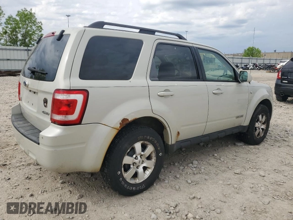 2008 Ford Escape Limited z VIN 1FMCU94118KA78596, wystawiony jako Copart lot #58429665 z przebiegiem 148 988 mil mil oraz Czysty tytuł • Clean title. Historia ofert i sprzedaży dostępna na DreamBid. Obrazek 3.