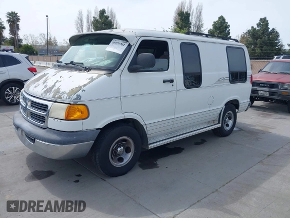 2001 Dodge Cargo Conversion with VIN 2B6HB11Y71K502659, listed as a IAAI auction lot 41975701 with 121,003 mi miles and . Bid and sale history available at DreamBid. Image 2.