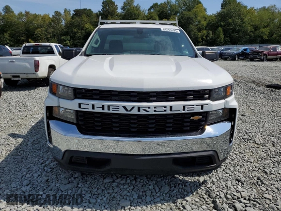 2019 Chevrolet Silverado 1500 Work Truck with VIN 3GCNWAEF1KG293378, listed as a Copart auction lot 64559693 with 57,066 mi miles and Salvage Title. Bid and sale history available at DreamBid. Image 5.