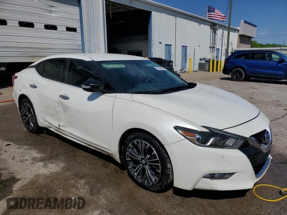 2016 Nissan Maxima SV with VIN 1N4AA6AP5GC422084, listed as a Copart auction lot 51820335 with 175,637 mi miles and Salvage Title. Bid and sale history available at DreamBid. Image 4.