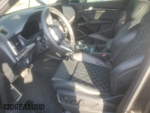 2023 Audi SQ5 Premium Plus with VIN WA1B4AFY8P2020909, listed as a Copart auction lot 74684454 with 41,841 mi miles and Salvage Title. Bid and sale history available at carsss.com. Image 7.
