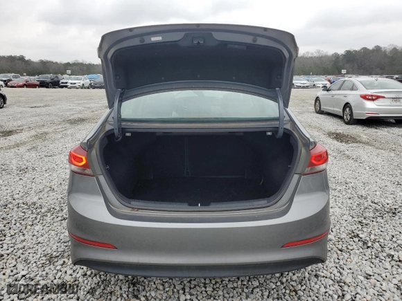 2017 Hyundai Elantra SE with VIN KMHD84LF8HU354169, listed as a Copart auction lot 45792145 with 52,002 mi miles and Salvage Title. Bid and sale history available at carsss.com. Image 6.