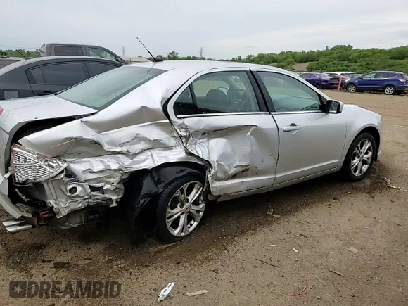 2012 Ford Fusion SE with VIN 3FAHP0HA6CR104918, listed as a Copart auction lot 57497295 with 177,017 mi miles and Salvage title. Bid and sale history available at DreamBid. Image 14.