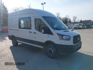 2019 Ford Transit with VIN 1FTBW2XGXKKB14763, listed as a IAAI auction lot 41797636 with 58,122 mi miles and . Bid and sale history available at DreamBid. Image 1.