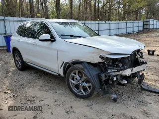 2020 BMW X3 xDrive30i z VIN 5UXTY5C01L9B77351, wystawiony jako Copart lot #50784525 z przebiegiem 58 606 mil mil oraz Szkoda całkowita • Salvage title. Historia ofert i sprzedaży dostępna na DreamBid. Obrazek 4.