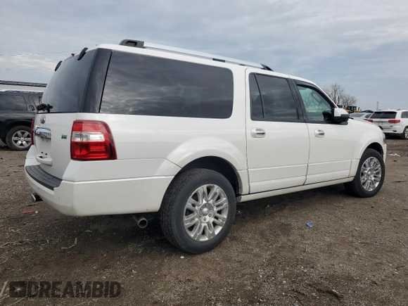 2013 Ford Expedition Max Limited with VIN 1FMJK2A50DEF56298, listed as a Copart auction lot 43543285 with 171,706 mi miles and Salvage title. Bid and sale history available at DreamBid. Image 3.