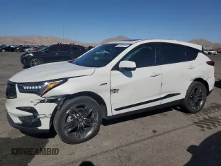 2021 Acura RDX w/A-Spec Package with VIN 5J8TC1H60ML015168, listed as a Copart auction lot 44154815 with 44,950 mi miles and Salvage Title. Bid and sale history available at carsss.com. Image 1.