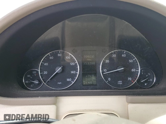 2006 Mercedes-Benz C 280 Luxury with VIN WDBRF92HX6F772006, listed as a Copart auction lot 52244315 with 153,288 mi miles and Clean Title. Bid and sale history available at DreamBid. Image 9.
