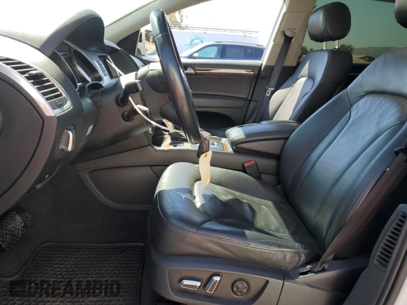 2013 Audi Q7 Premium Plus with VIN WA1LMBFE3DD015021, listed as a Copart auction lot 66894464 with 153,741 mi miles and Salvage title. Bid and sale history available at DreamBid. Image 7.