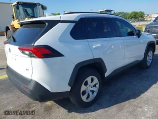 2020 Toyota RAV4 LE with VIN 2T3H1RFVXLC033659, listed as a IAAI auction lot 41804185 with 35,617 mi miles. Bid and sale history available at carsss.com. Image 4.