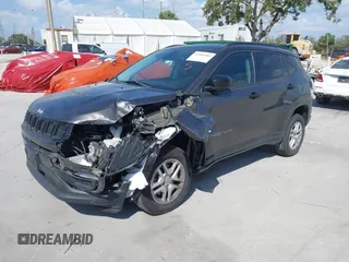 2017 Jeep Compass Sport z VIN 3C4NJDAB7HT658035, wystawiony jako IAAI lot #41545683 z przebiegiem 78 899 mil mil oraz . Historia ofert i sprzedaży dostępna na DreamBid. Obrazek 17.