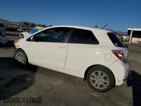 2014 Toyota Yaris L with VIN VNKJTUD35EA005324, listed as a Copart auction lot 81596374 with 150,670 mi miles and Salvage Title. Bid and sale history available at carsss.com. Image 2.