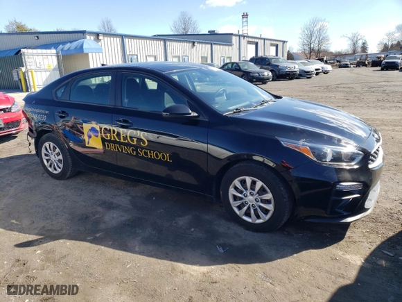 2019 Kia Forte FE with VIN 3KPF24AD7KE047565, listed as a Copart auction lot 45607275 with NaN miles and Salvage Title. Bid and sale history available at carsss.com. Image 4.