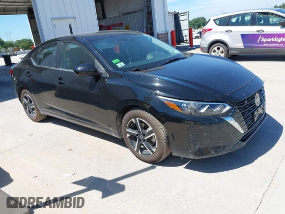 2024 Nissan Sentra SV with VIN 3N1AB8CV2RY315005, listed as a IAAI auction lot 42725881 with 36,271 mi miles and . Bid and sale history available at DreamBid. Image 1.