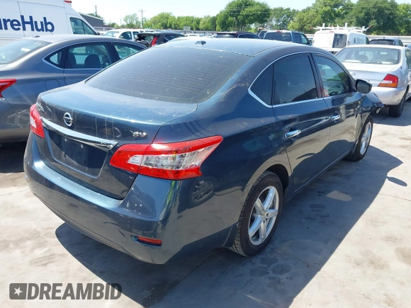 2015 Nissan Sentra SR with VIN 3N1AB7AP5FL657846, listed as a IAAI auction lot 42008194 with 97,029 mi miles and . Bid and sale history available at DreamBid. Image 4.