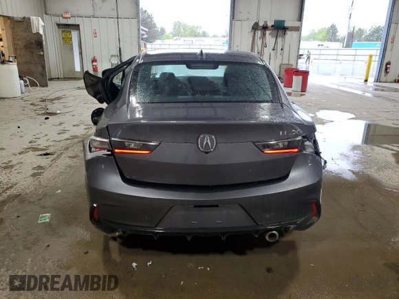 2020 Acura ILX Premium with VIN 19UDE2F7XLA003846, listed as a Copart auction lot 56463015 with 45,362 mi miles and Salvage title. Bid and sale history available at DreamBid. Image 6.