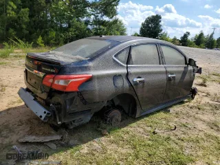 2016 Nissan Sentra SR with VIN 3N1AB7AP6GY264281, listed as a Copart auction lot 58326654 with 0 mi miles and Salvage Title. Bid and sale history available at carsss.com. Image 3.