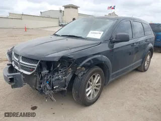 2014 Dodge Journey SE with VIN 3C4PDCAB4ET151342, listed as a IAAI auction lot 41880338 with 237,114 mi miles. Bid and sale history available at carsss.com. Image 2.