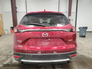 2021 Mazda CX-9 Grand Touring with VIN JM3TCBDY5M0532714, listed as a Copart auction lot 45646345 with 35,225 mi miles and Salvage Title. Bid and sale history available at carsss.com. Image 6.