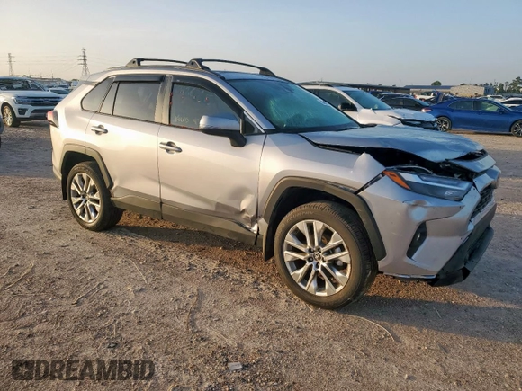 2024 Toyota RAV4 XLE Premium with VIN 2T3C1RFV2RC286896, listed as a Copart auction lot 64267695 with 18,872 mi miles and Salvage title. Bid and sale history available at DreamBid. Image 4.