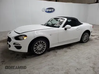 2017 FIAT 124 Spider Classica with VIN JC1NFAEK0H0106431, listed as a Copart auction lot 78158824 with 56,230 mi miles and Clean title. Bid and sale history available at DreamBid. Image 1.